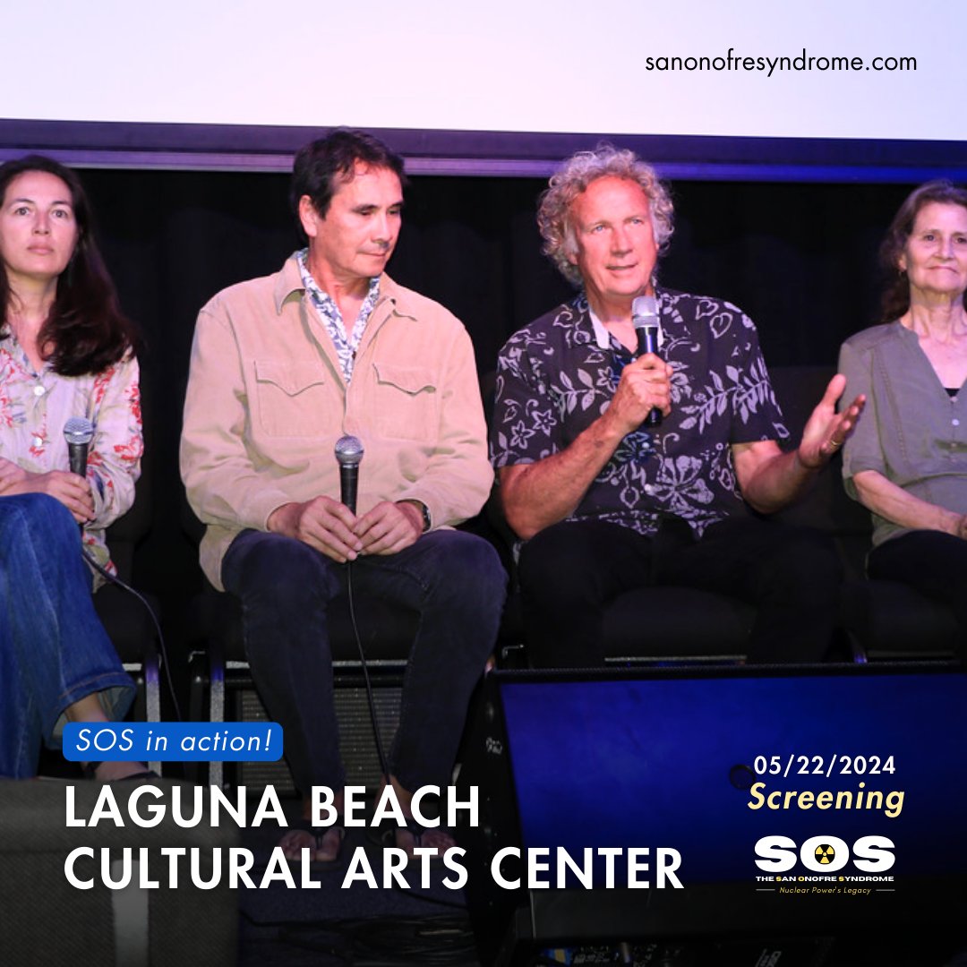 sanonofrefilm's tweet photo. Thank you for coming to our screening at the Laguna Beach Cultural Arts Center #SOSinaction #SOSfilm #SanOnofreSyndrome https://t.co/1fmWhOiToM