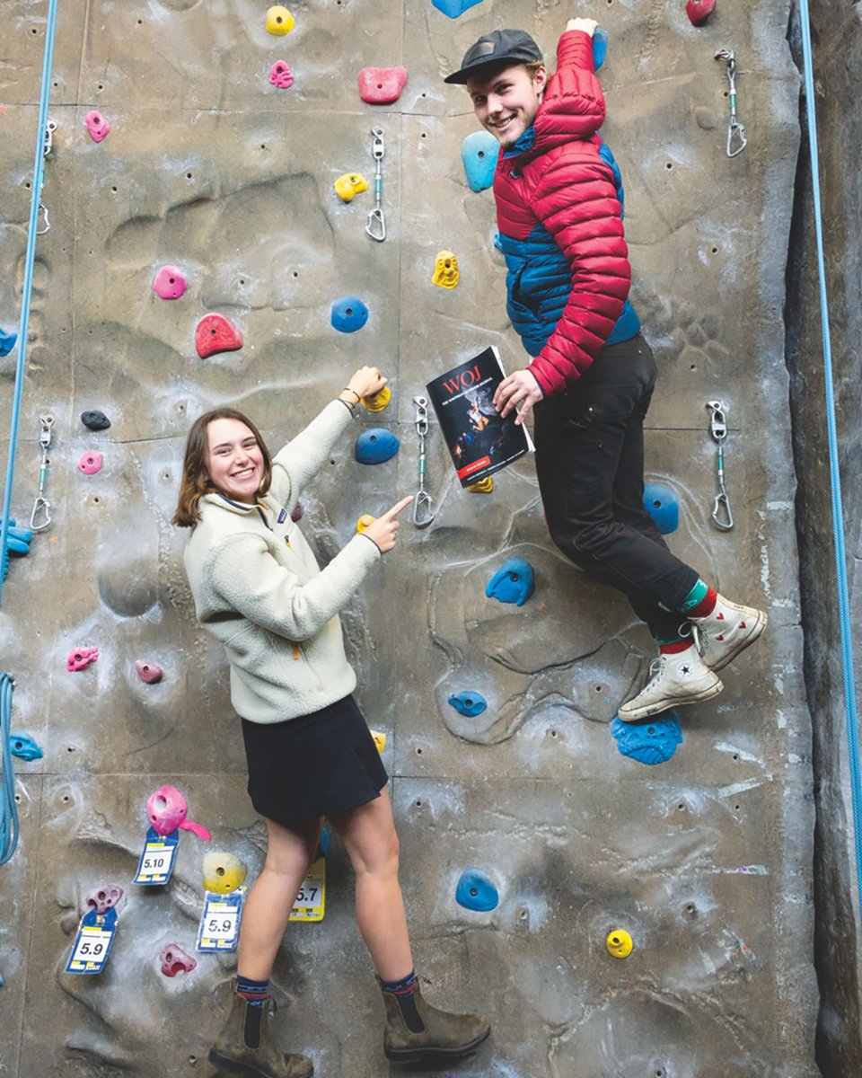 Meet the Whitties behind the Whitman Outdoor Journal! 🧗

Harrison Whittemore '25 &amp;  Arden Hunt '25 are bringing adventure to campus in a whole new way. The WOJ connects readers through meaningful outdoor experiences. 🏕️

Learn more about the WOJ! bit.ly/3X2U3GP