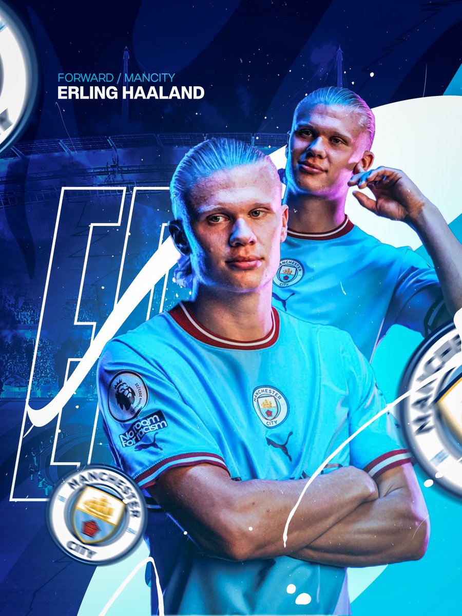 Erling Haaland 🔵
[Poster]