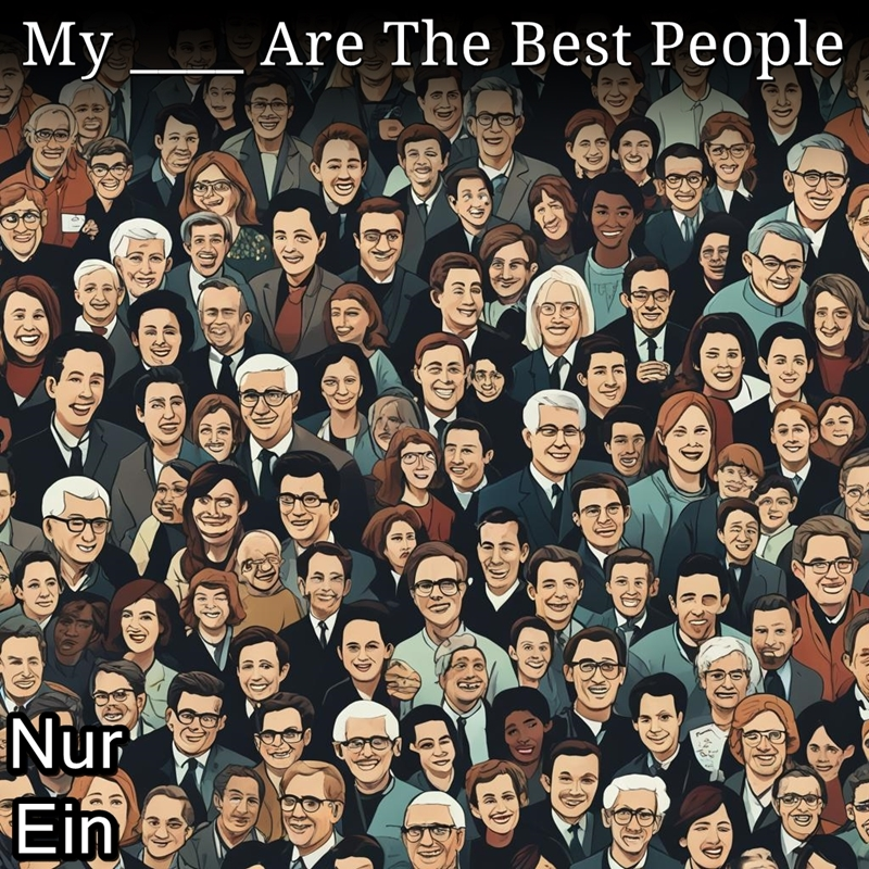 t's A Nur Ein Listening Party! 14 songs titled 
'My (blank) are the Best People' Starting at 9pm EST Monday 6/3 - That's Now! Drop in and chat with the artists!
youtube.com/watch?v=q9oXhn…