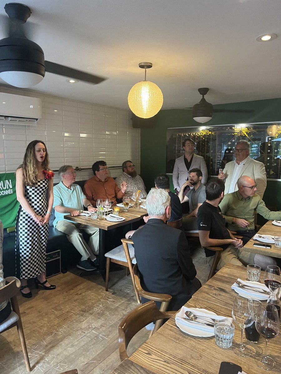 AJACanada's tweet photo. AJAC EcoRun Co-Chairs, Kyle Patrick and Isabelle Havasy welcome our journalists from all across Canada and our OEM representatives to the 12th annual EcoRun in La Belle Province -Quebec! Stay tuned for updates this week! 
#ecorun2024 #lecorandonnée #ecorun #labelleprovince https://t.co/GCEOskwaMU