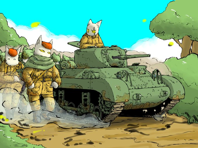 「caterpillar tracks machine gun」 illustration images(Latest)