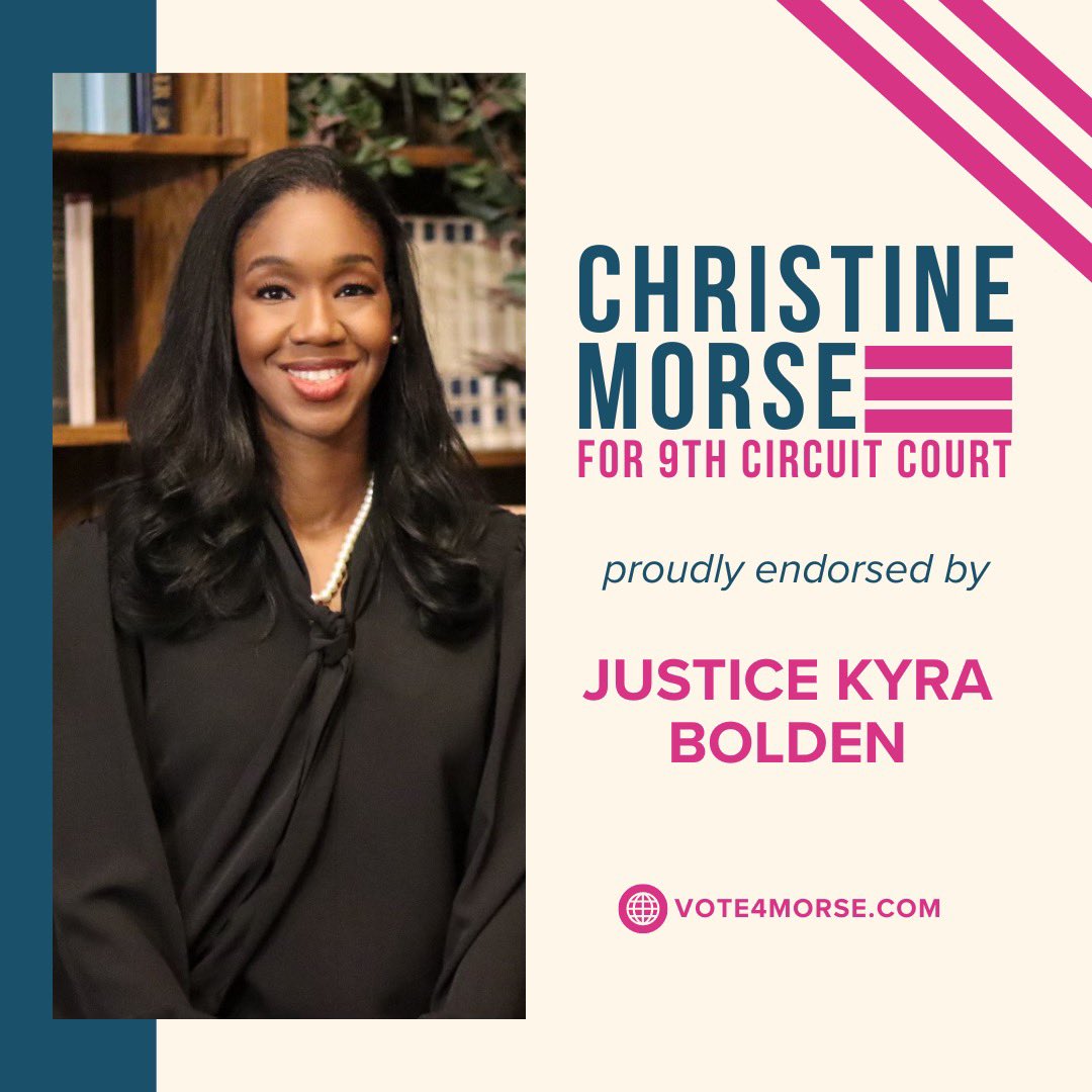 Christine Morse (@vote4morse) on Twitter photo Honored to have the endorsement of trailblazer and friend <a href="/KyraHBolden/">Kyra Harris Bolden</a>! Honored to have the endorsement of trailblazer and friend <a href="/KyraHBolden/">Kyra Harris Bolden</a>!