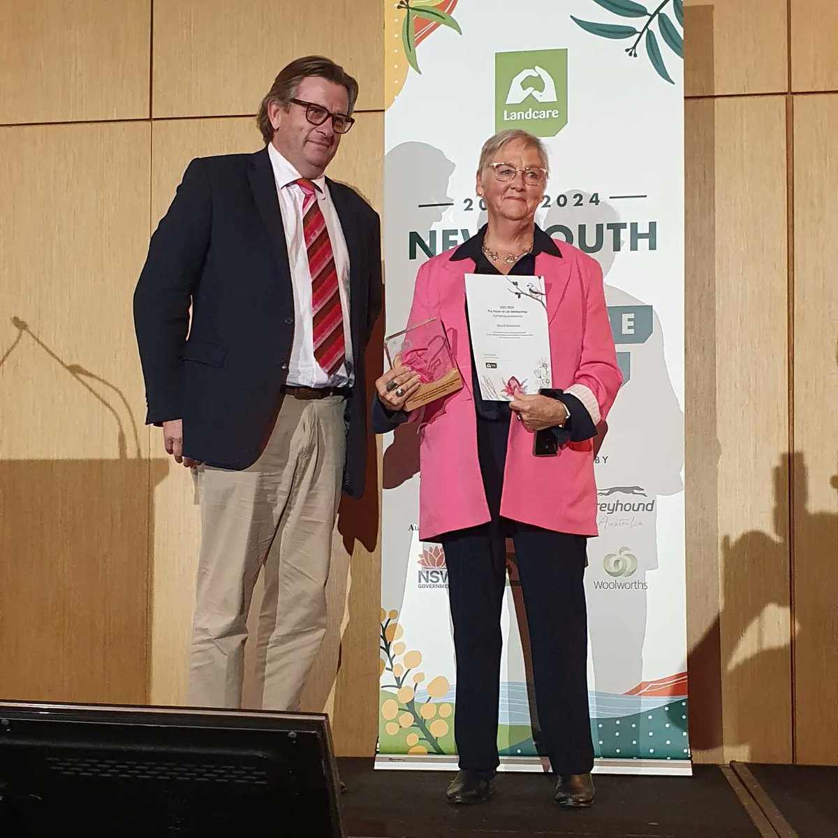 The NSW State Landcare Awards were held yesterday in Sydney. A celebration of the amazing projects being done across the State and acknowledgement of Landcare volunteers.

<a href="/LandcareNSW/">Landcare NSW</a>
#landcare