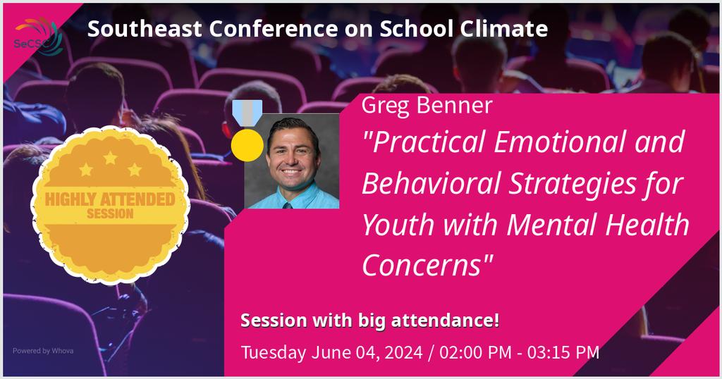 Greg Benner (@gjbenner) on Twitter photo Speaking at Southeast Conference on School Climate on Practical Emotional & Behavioral Strategies for Youth with Mental Health Concerns ☀️ #Whova #SeCSC2024 <a href="/AngieFMorrison/">Angie Fuller Morrison, NBCT</a> <a href="/Carriejopowell/">Carrie (CJP) Powell, Ed. S.</a> <a href="/BCSAlabama/">Barbour County Schools</a> <a href="/ARI_DrMilledge9/">Dr. William Milledge, Jr.</a> <a href="/DEBHmembers/">DEBH</a> <a href="/mjshields/">Dr. Melissa Shields, NBCT</a> <a href="/cwilburn_alsde/">Courtney Wilburn</a> <a href="/datruelovejr/">Dr. Daniel Truelove Jr.</a> <a href="/tbwray/">Tracey Wray</a> Speaking at Southeast Conference on School Climate on Practical Emotional & Behavioral Strategies for Youth with Mental Health Concerns ☀️ #Whova #SeCSC2024 <a href="/AngieFMorrison/">Angie Fuller Morrison, NBCT</a> <a href="/Carriejopowell/">Carrie (CJP) Powell, Ed. S.</a> <a href="/BCSAlabama/">Barbour County Schools</a> <a href="/ARI_DrMilledge9/">Dr. William Milledge, Jr.</a> <a href="/DEBHmembers/">DEBH</a> <a href="/mjshields/">Dr. Melissa Shields, NBCT</a> <a href="/cwilburn_alsde/">Courtney Wilburn</a> <a href="/datruelovejr/">Dr. Daniel Truelove Jr.</a> <a href="/tbwray/">Tracey Wray</a>