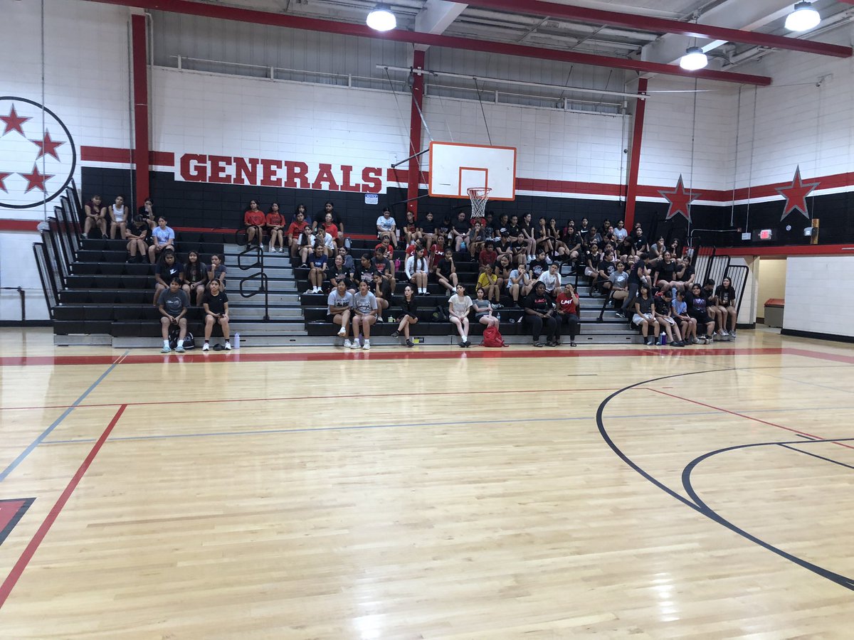 coachb_ware's tweet photo. Over 200 student athletes were getting in work today @MacArthur_AISD @Mac9_AISD 
Great job by our kids and coaches!  #GoBigRed #ChangeGonnaCome https://t.co/3uK7DEIU4w