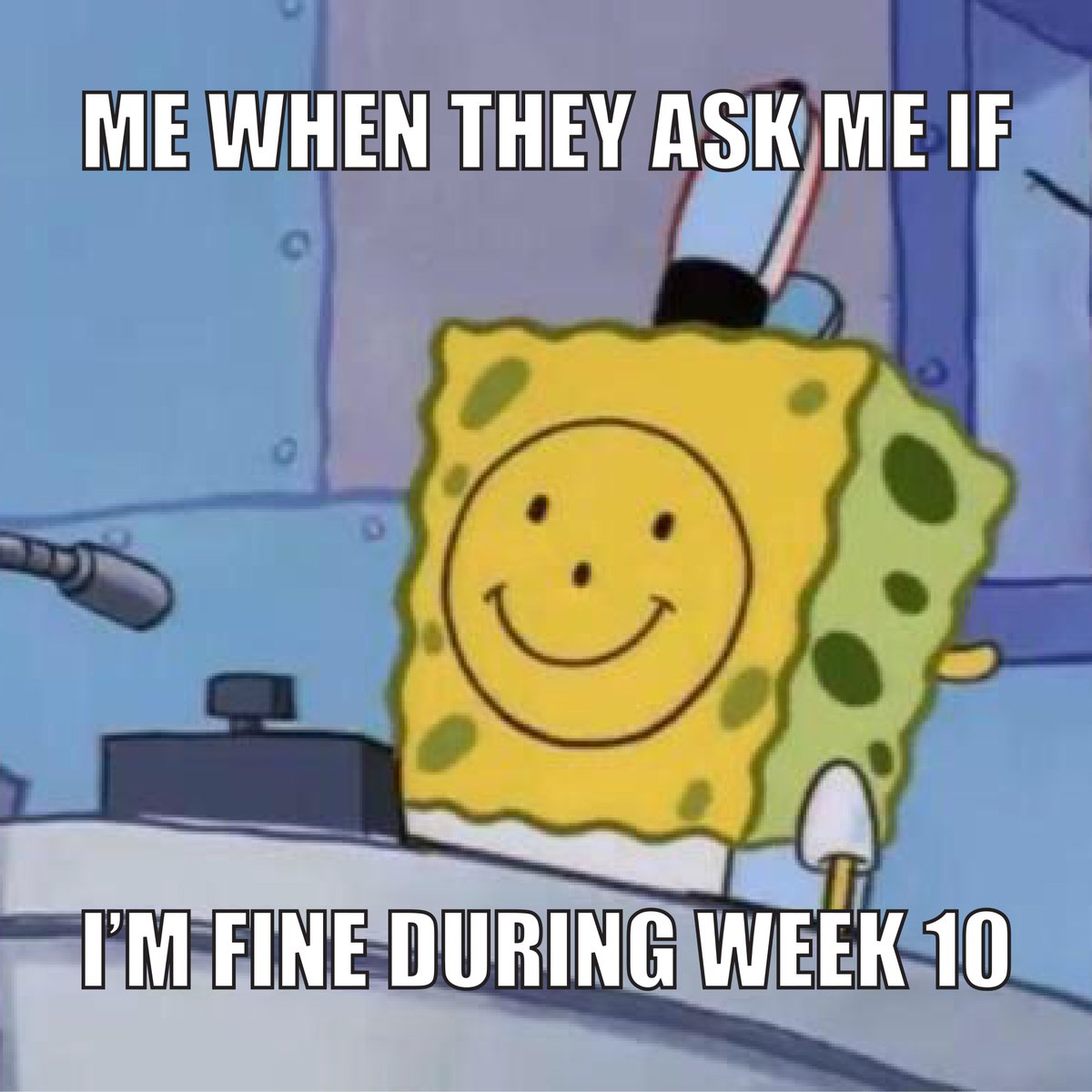 Don't worry, summer is almost here. Good luck preparing for finals!  #CalPolyGrC #CalPolySLO #Meme, image size:1200x1200