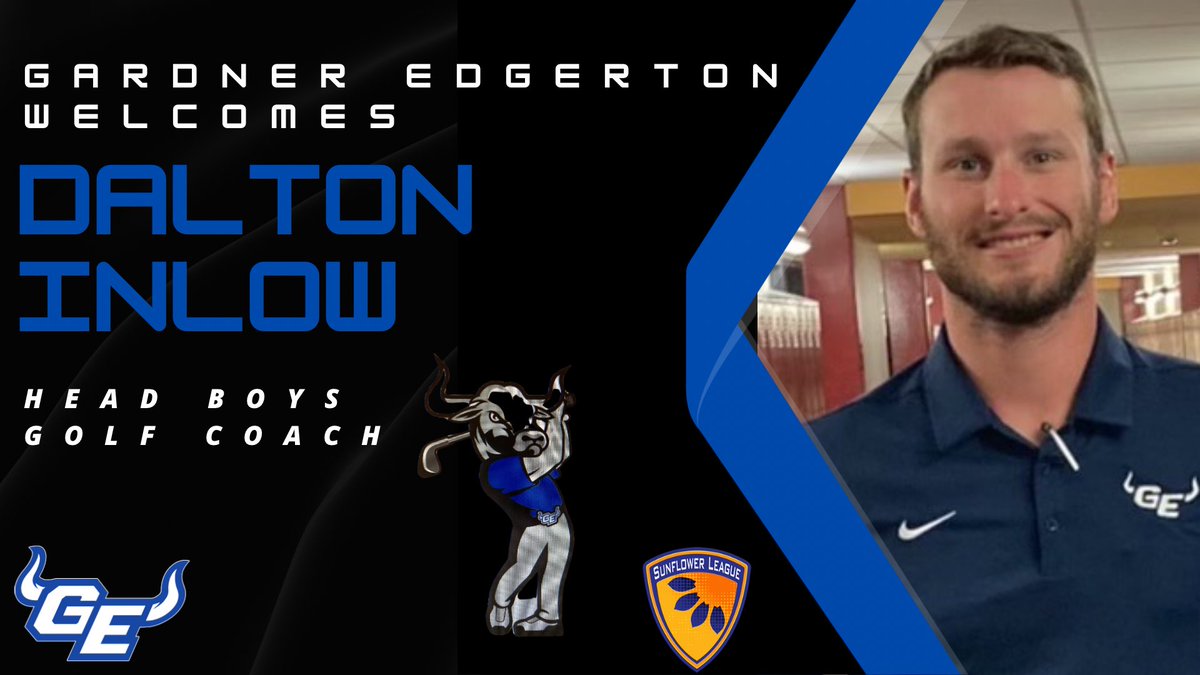 Welcome Dalton Inlow as the next Head Boys Golf Coach! Coach Inlow is a huge part of the Blazer family and will do great as the next head coach of our boys program. 
#BlazerNation
#leGEndary
<a href="/daltoninlow01/">DaltonInlow</a> <a href="/GEHSBlazers/">Gardner Edgerton High School</a> <a href="/GEHSBlazerGolf/">GEHS Golf</a>