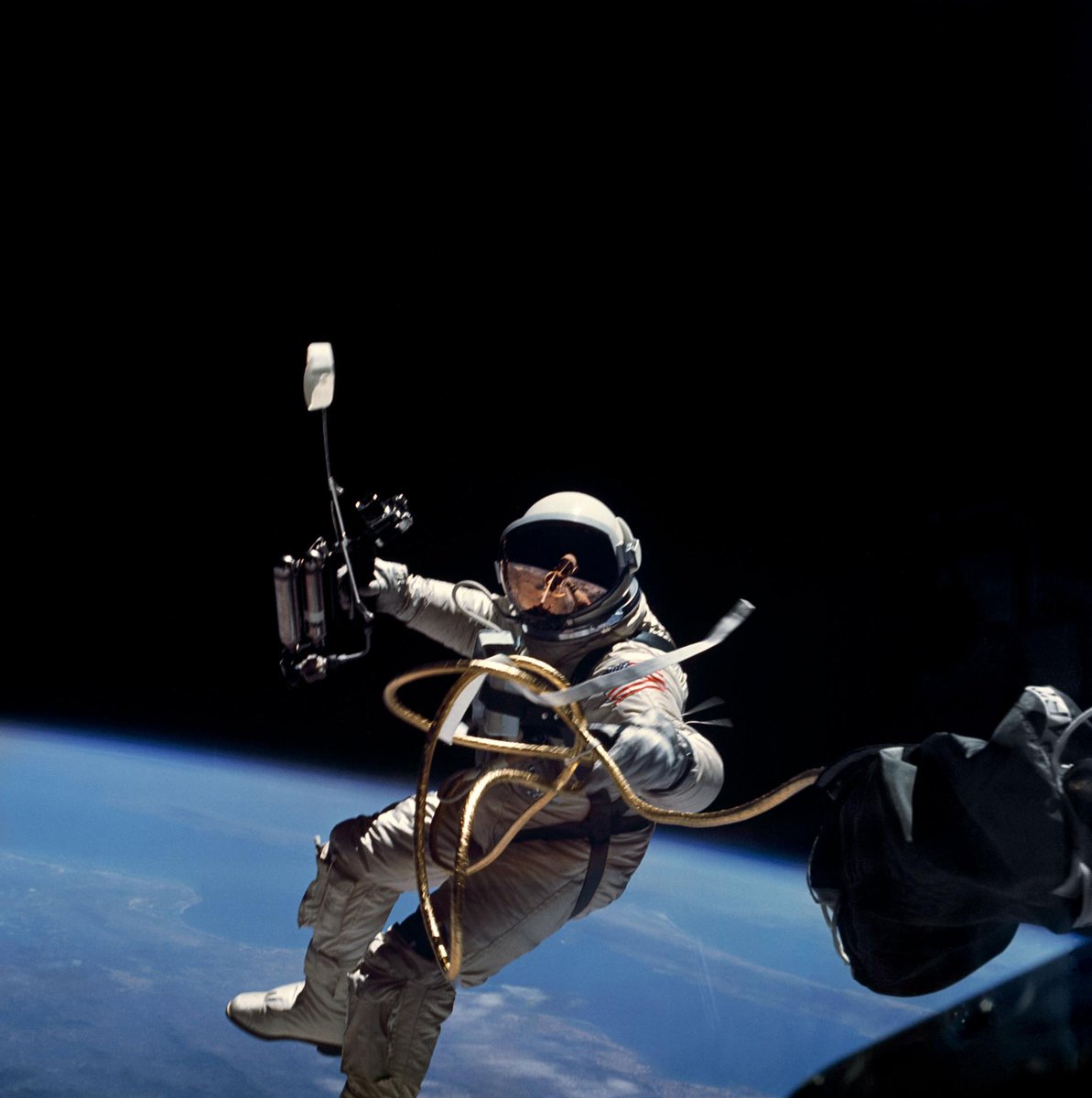“I'm coming back in... and it's the saddest moment of my life.' That's what Ed White said after completing the first American spacewalk on this day in 1965. We've never been on a spacewalk (one can only dream...) but we imagine we might feel the same way.