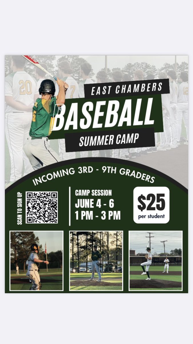 ECBucsBaseball's tweet photo. Tomorrow is Day 1 of camp. Get up early and hoop it up with Coach Sutherland and the Runnin’ Bucs, eat a lunch, and then head on out to the ballpark. Middle school kids then can head on over to the MP to get a lift in.

Yes, non-EC kids and walk-ups are welcomed. https://t.co/VMmzUJdkzV