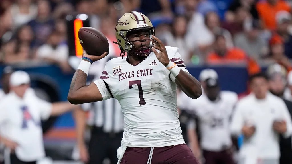 #AGTG Blessed to receive an offer from @TXSTATEFOOTBALL ! #TakeBackTexas @THillMuskogeeFB @GJKinne @Coach_Leftwich