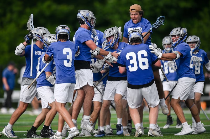 BrandonGouldHS's tweet photo. "We’ve been in the shadows, but now we’re making a name for ourselves and putting teams on watch.”

Holmdel boys lacrosse upsets Hopewell Valley, advances to 1st sectional final (PHOTOS) #njlax @HolmdelHornets @HolmdelHS @HolmdelLax https://t.co/UlJyClPYLL https://t.co/FZ4BQdFfAY