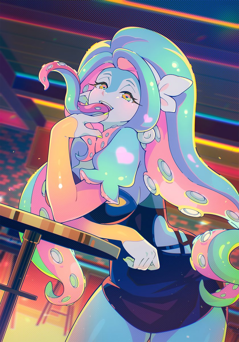 Night Time with Ms Scylla 🐙🍹🦑
Original design by <a href="/shepherd_0821/">HAN🐰漢揚</a>

#modernmogal