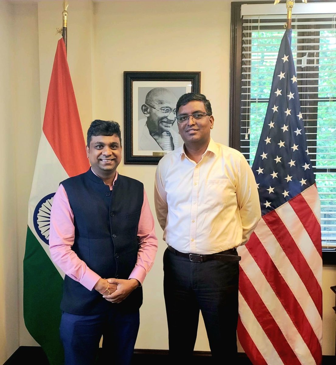 Ladli Foundation - A National Award Winning NGO (@foundationladli) on Twitter photo Had an amazing Meeting with Mr. <a href="/lrameshbabu/">L Ramesh Babu</a> <a href="/CGI_Atlanta/">India in Atlanta</a> #Consulate_General of #India in #Atlanta, A dynamic officer having intense knowledge about grassroots realities and passion to bring reformative changes for the nation by Involving the global Indian Population.. his Idea Had an amazing Meeting with Mr. <a href="/lrameshbabu/">L Ramesh Babu</a> <a href="/CGI_Atlanta/">India in Atlanta</a> #Consulate_General of #India in #Atlanta, A dynamic officer having intense knowledge about grassroots realities and passion to bring reformative changes for the nation by Involving the global Indian Population.. his Idea