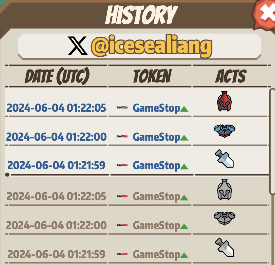 What the fruck is that! 😠
$GME made this guy got 4-5 times more loot than us.
coinrush.game/game