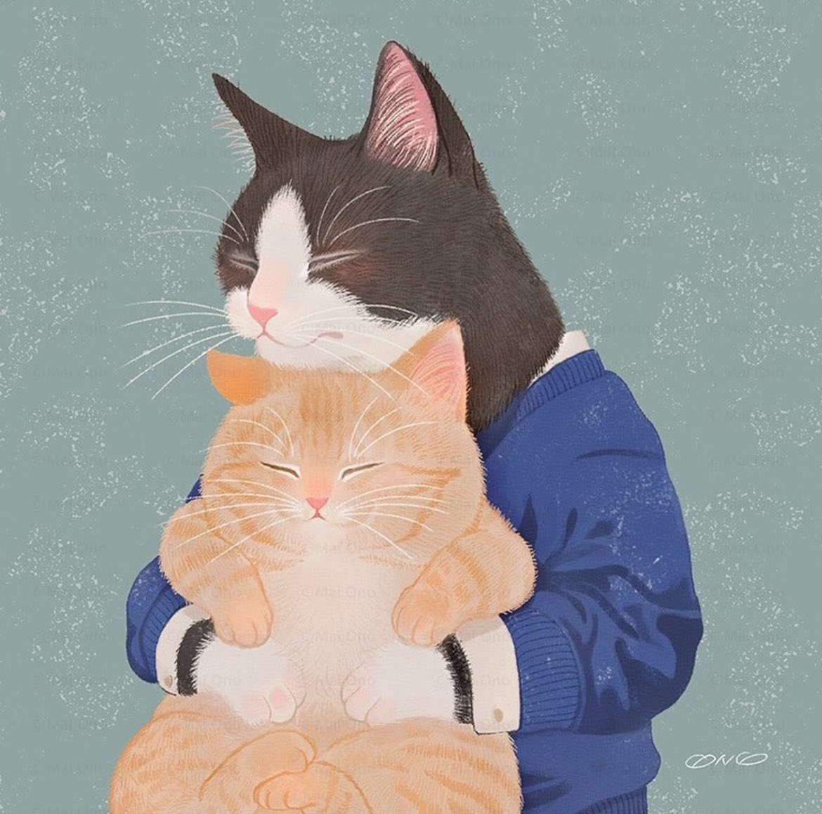 #ネコをハグする日