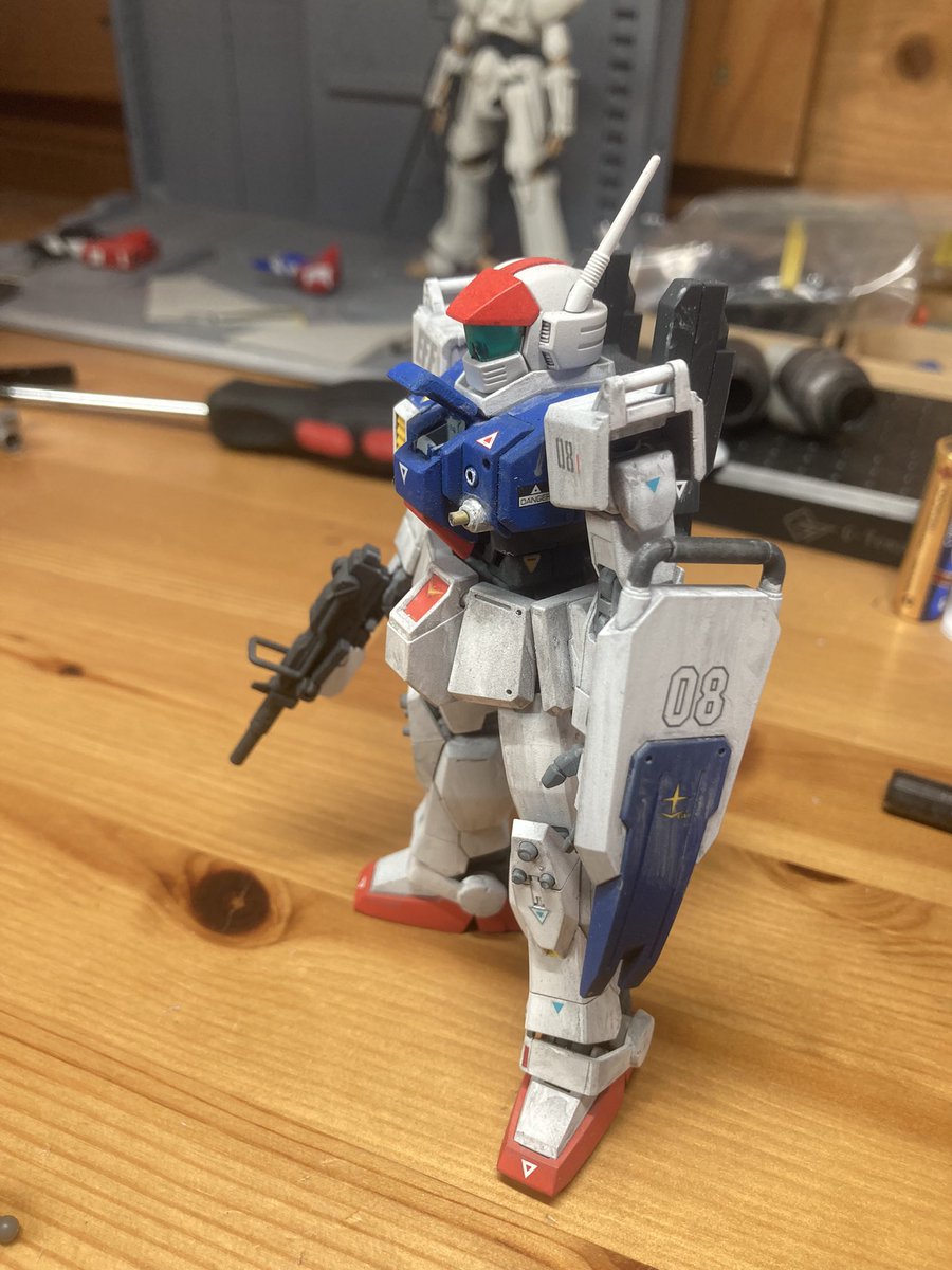 ik181091's tweet photo. 陸戦型バイファム🤣🤣🤣🤣🤣
お腹いたい🤣
＃銀河漂流バイファム
＃機動戦士ガンダム第08小隊 https://t.co/SV7MJqXFqS