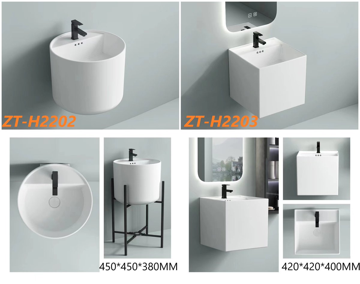 NEW WALLHUNG BASIN #bathroomdesign #wallhungbasin #bathroomsink #bath #bathroomdecor #homedecor #sanitarywares #wallbasin