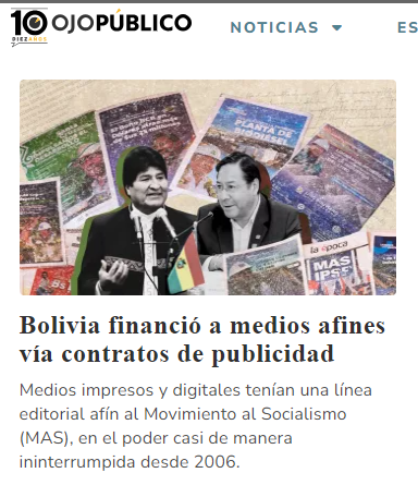 CMendezValencia's tweet photo. 6/7 Lo más oscuro de esta historia ni siquiera es la cantidad de plata o los vínculos con el gobierno, sino que las periodistas que publicaron esta historia (@SabriLanzaBug  y @LenyChuquimia) lo tuvieron que hacer en un medio afuera del país porque aquí no encontraron espacios. https://t.co/OkJGlxUCxR