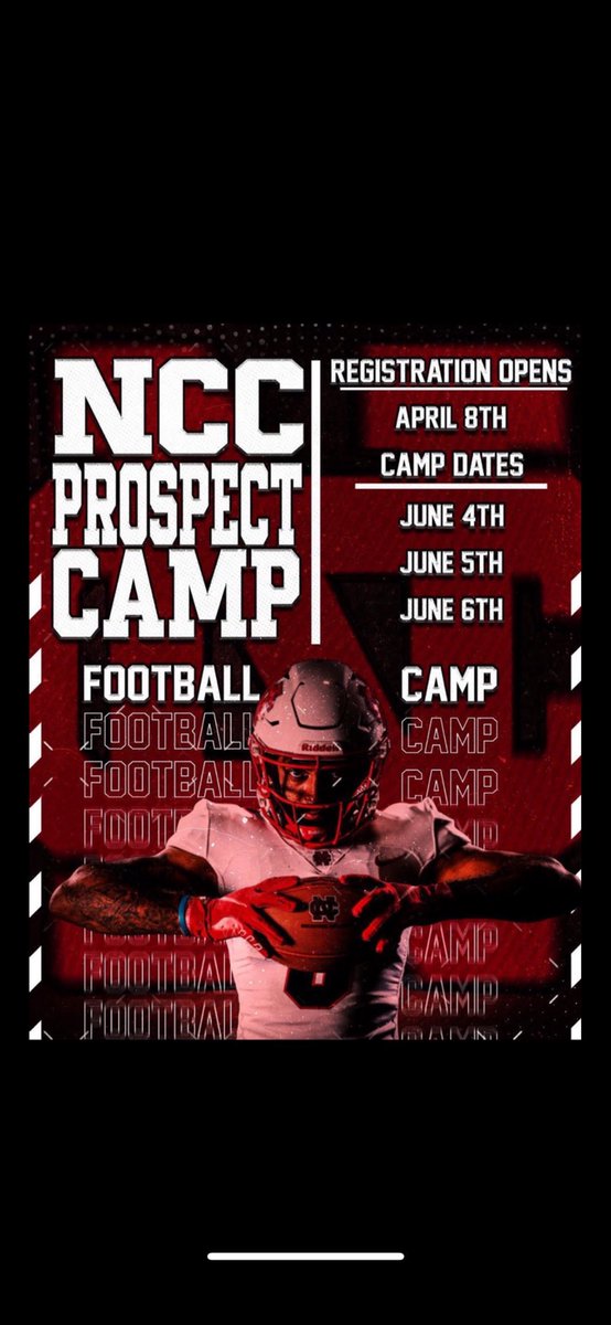 BowerBraylon's tweet photo. I will be attending all 3 days of the North Central Camp. Can’t wait to get to work🔥 @ThrowItDeep @HuntleyFB @Naymo23 @EDGYTIM @CoachPopino @Carthage_FB @CoachRook @PrepRedzoneIL @NIUCoachHammock https://t.co/IWgI47V9SJ
