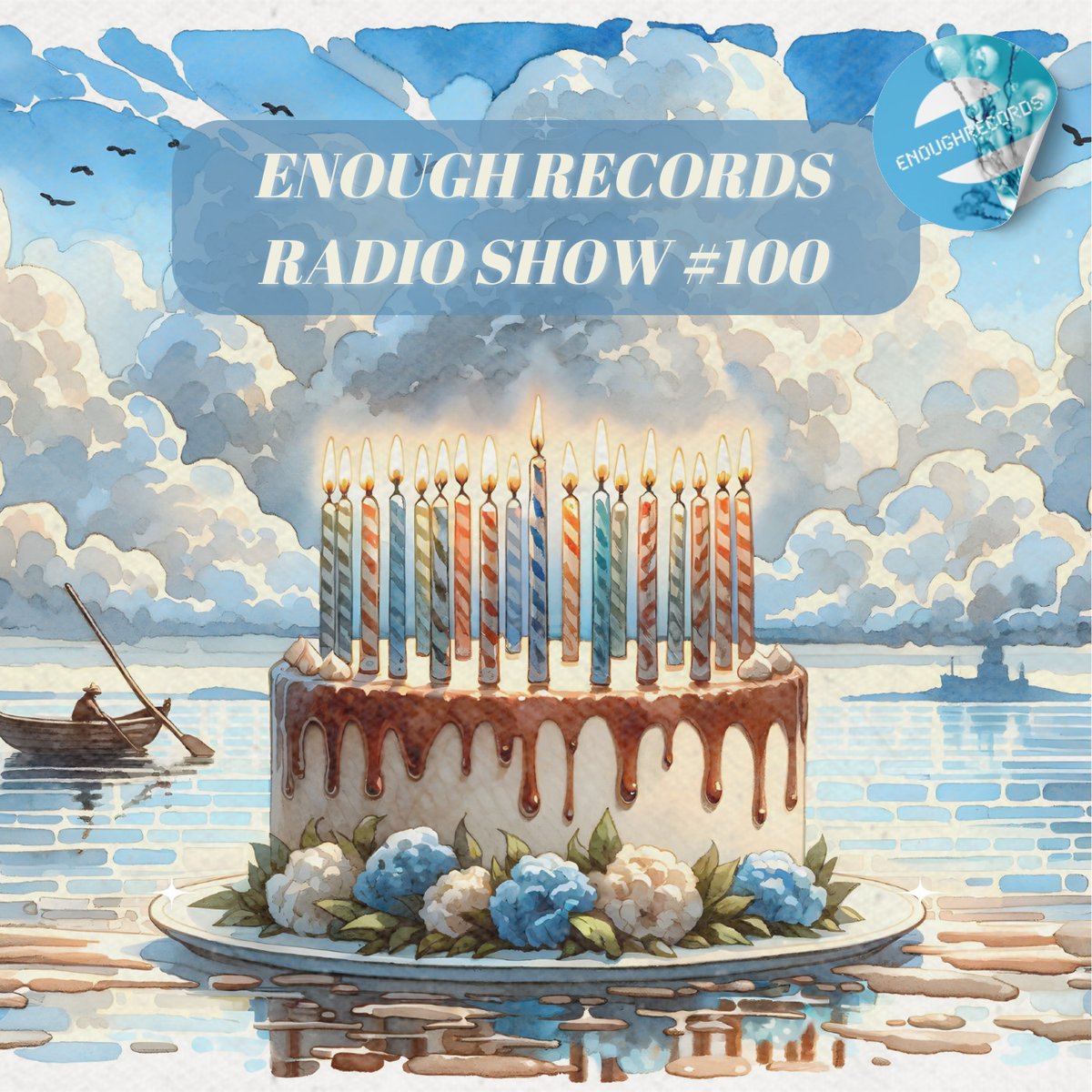 psenough's tweet photo. The 100th edition of Enough Records Radio Show. Premiered on May/June 2024, broadcasted at Radio Quântica, Radio Piratona, Internet Public Radio and DFM RTV INT. https://t.co/X3uEXTAA4v #netaudio #netlabels #radioshow #podcast https://t.co/k4lW3dRzhI