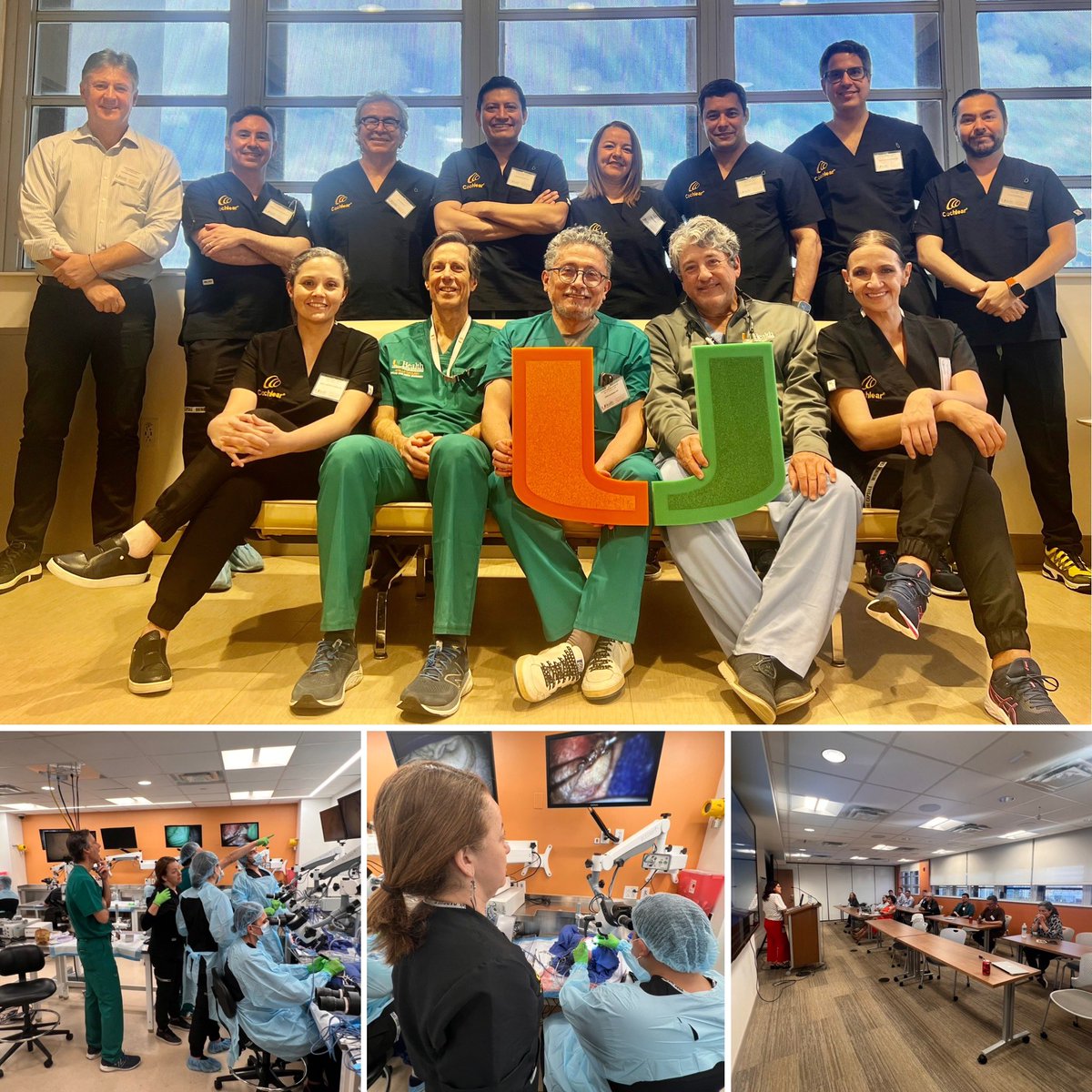 CanesLab (@caneslab) on Twitter photo CANES LAB ACTIVITIES: 2 days of intensive learning Cochlear Implants and Osia organized by #cochlearlatam. surgeons from Brazil, Colombia Ecuador & Mexico. Incredible lectures by Dr. Jorge Almario and the incredible <a href="/umiamimedicine/">Miller Medicine</a> Otolaryngology Faculty. CANES LAB ACTIVITIES: 2 days of intensive learning Cochlear Implants and Osia organized by #cochlearlatam. surgeons from Brazil, Colombia Ecuador & Mexico. Incredible lectures by Dr. Jorge Almario and the incredible <a href="/umiamimedicine/">Miller Medicine</a> Otolaryngology Faculty.