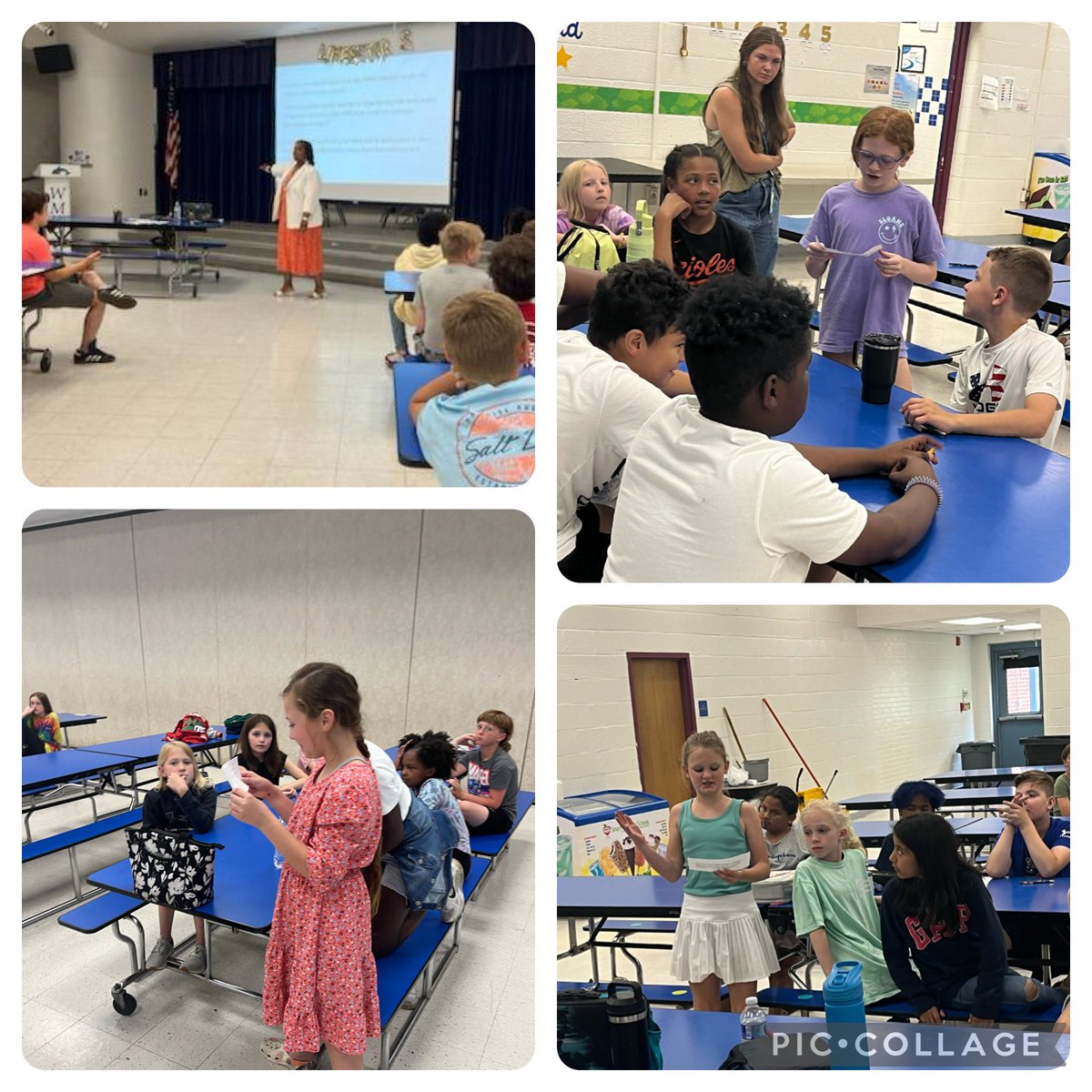 Sharon Pepukayi, Ed.D. (@drpep24) on Twitter photo .<a href="/TCPSchools/">TCPS</a> White Marsh
Elementary’s career fair. Talking to the 4th and 5th grade students about being student leaders. They brainstormed and collaborated on how to respond in different scenarios.
<a href="/KimSeidel9/">Kim Seidel</a> <a href="/mrsdellis/">Deborah Ellis</a> .<a href="/TCPSchools/">TCPS</a> White Marsh
Elementary’s career fair. Talking to the 4th and 5th grade students about being student leaders. They brainstormed and collaborated on how to respond in different scenarios.
<a href="/KimSeidel9/">Kim Seidel</a> <a href="/mrsdellis/">Deborah Ellis</a>