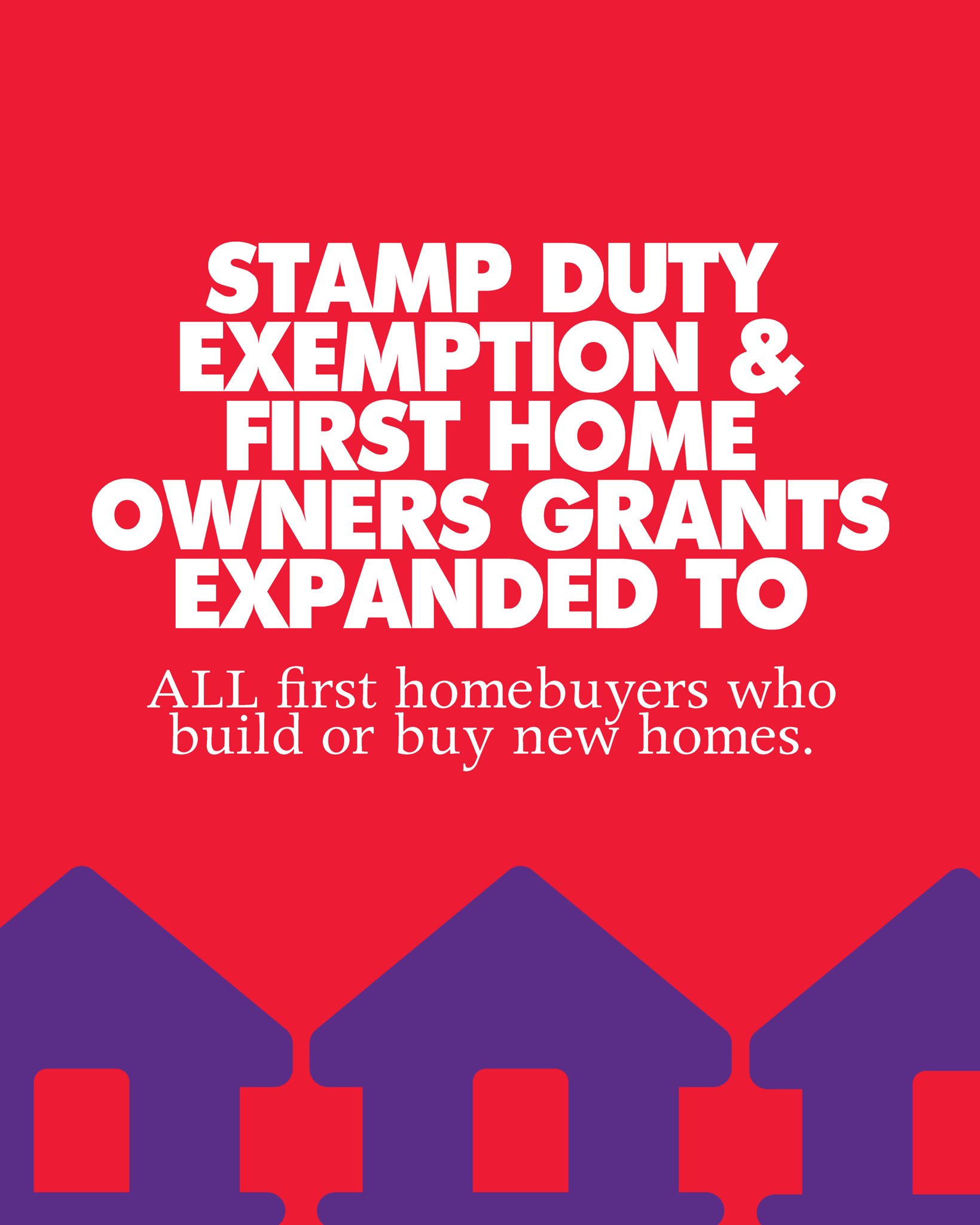 Peter Malinauskas on X: &ldquo;We&rsquo;re officially abolishing stamp duty 