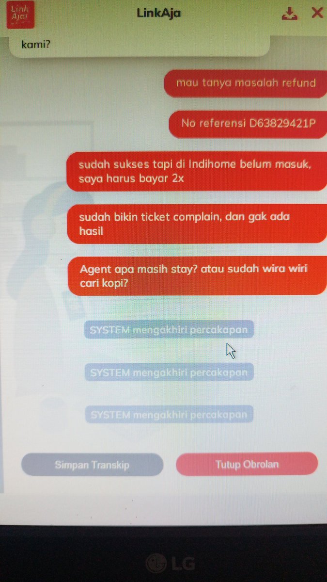 adhaadika's tweet photo. @kutakgentar @linkaja @KPK_RI @DivHumas_Polri Sama, sekalinya nyambung dia langsung leave sendiri https://t.co/mYleEu9Eue
