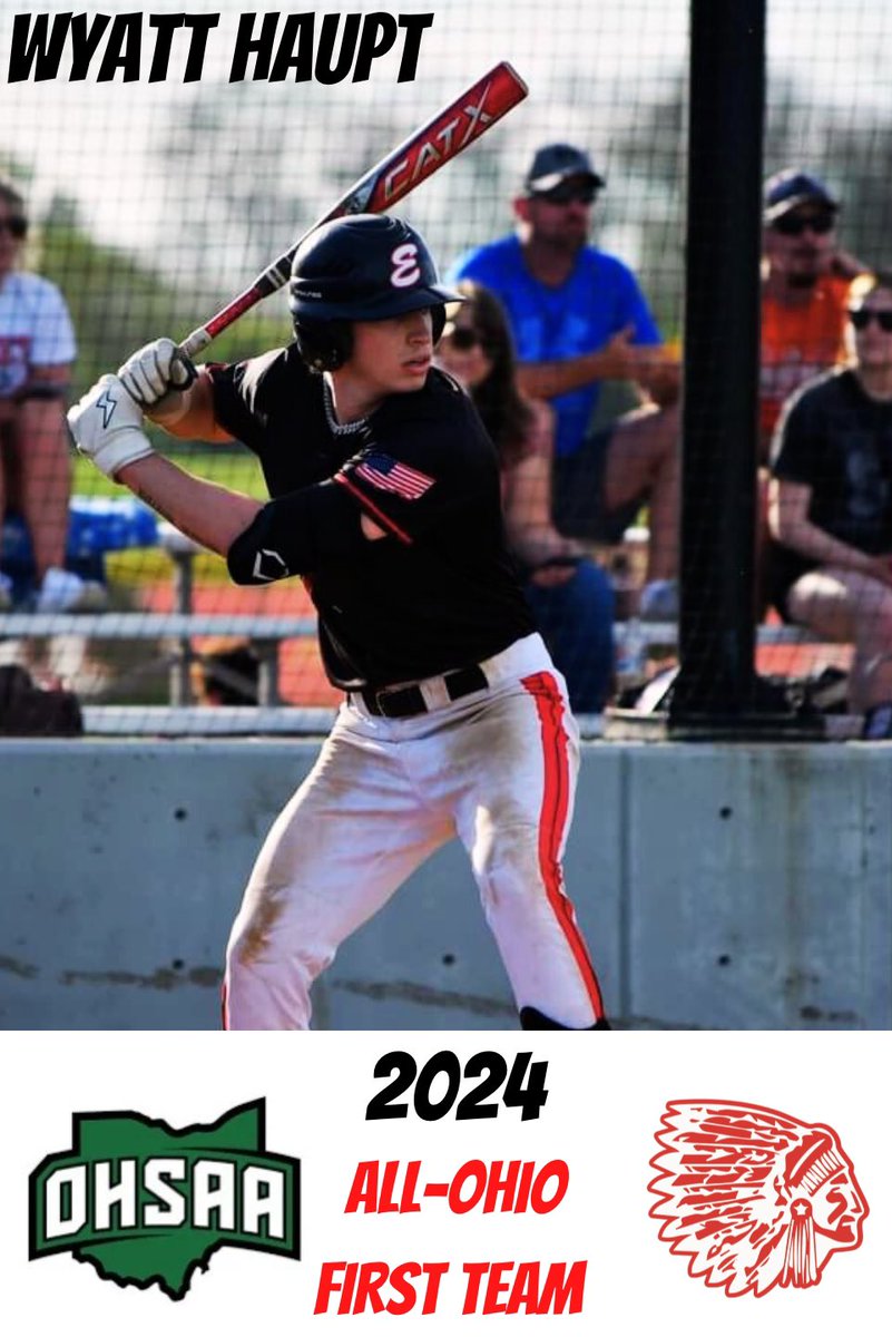 Jordan Michael (@jordanrmichael) on Twitter photo The Ohio High School Baseball Coaches Association released its All-Ohio baseball lists on Saturday.
Congratulations to Eastern’s Wyatt Haupt for earning DIVISION III FIRST TEAM ALL STATE HONORS!
<a href="/ADEHSEMS/">EHS EMS Athletics</a> <a href="/WyattHaupt/">Wyatt Haupt</a> <a href="/EHS_Baseball_5/">Eastern Warriors Baseball</a> The Ohio High School Baseball Coaches Association released its All-Ohio baseball lists on Saturday.
Congratulations to Eastern’s Wyatt Haupt for earning DIVISION III FIRST TEAM ALL STATE HONORS!
<a href="/ADEHSEMS/">EHS EMS Athletics</a> <a href="/WyattHaupt/">Wyatt Haupt</a> <a href="/EHS_Baseball_5/">Eastern Warriors Baseball</a>