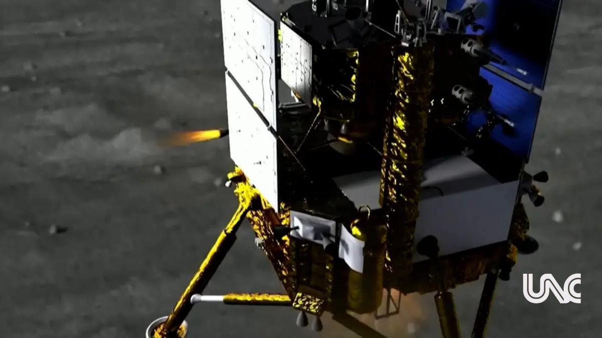 Chinese spacecraft carrying rocks from the far side of the moon leaves the lunar surface

China says a spacecraft carrying rock and soil samples from the far side of the moon has lifted off from the lunar surface to start its journey back to Earth.