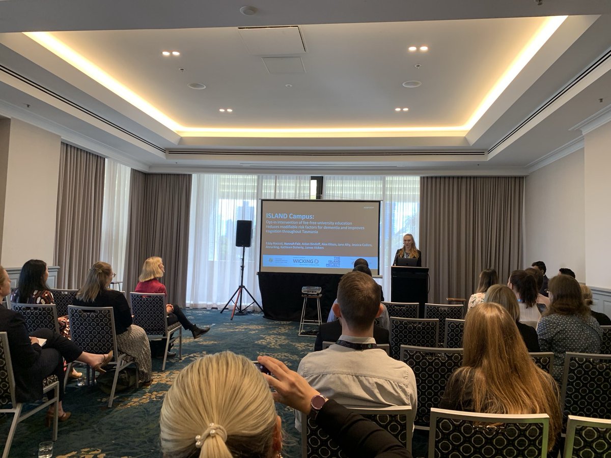 Prof Jane Alty (@janealty1) on Twitter photo 👏Amazing talk by #ECR <a href="/hannahfair7/">Hannah Fair</a> on #dementia risk reduction through fee-free university-level education for older adults - part of <a href="/IslandprojWDC/">islandprojectWDC</a> <a href="/eddy_roccati/">Eddy Roccati</a> <a href="/JamesCVickers/">James Vickers</a> @ABindoff <a href="/WickingDementia/">WickingDementiaCentre</a> @ADRF2024 👏Amazing talk by #ECR <a href="/hannahfair7/">Hannah Fair</a> on #dementia risk reduction through fee-free university-level education for older adults - part of <a href="/IslandprojWDC/">islandprojectWDC</a> <a href="/eddy_roccati/">Eddy Roccati</a> <a href="/JamesCVickers/">James Vickers</a> @ABindoff <a href="/WickingDementia/">WickingDementiaCentre</a> @ADRF2024