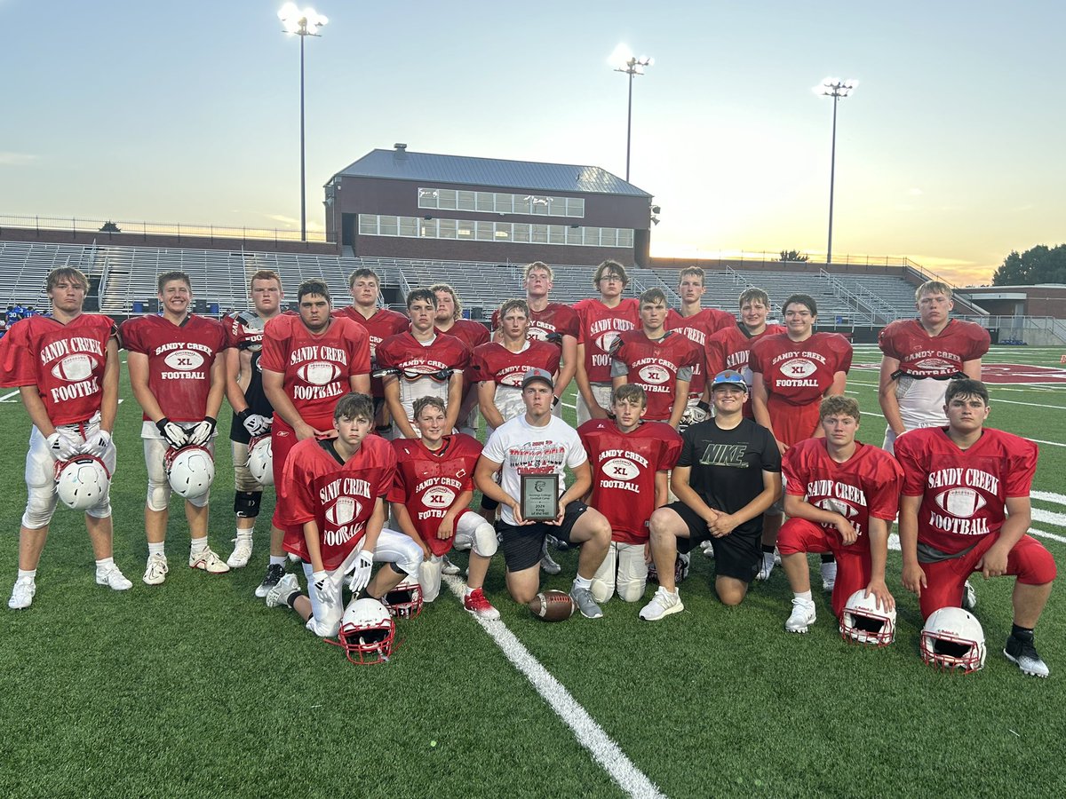 HCBroncoFB's tweet image. 8-Man King of the Hill Champs: 
Sandy Creek!