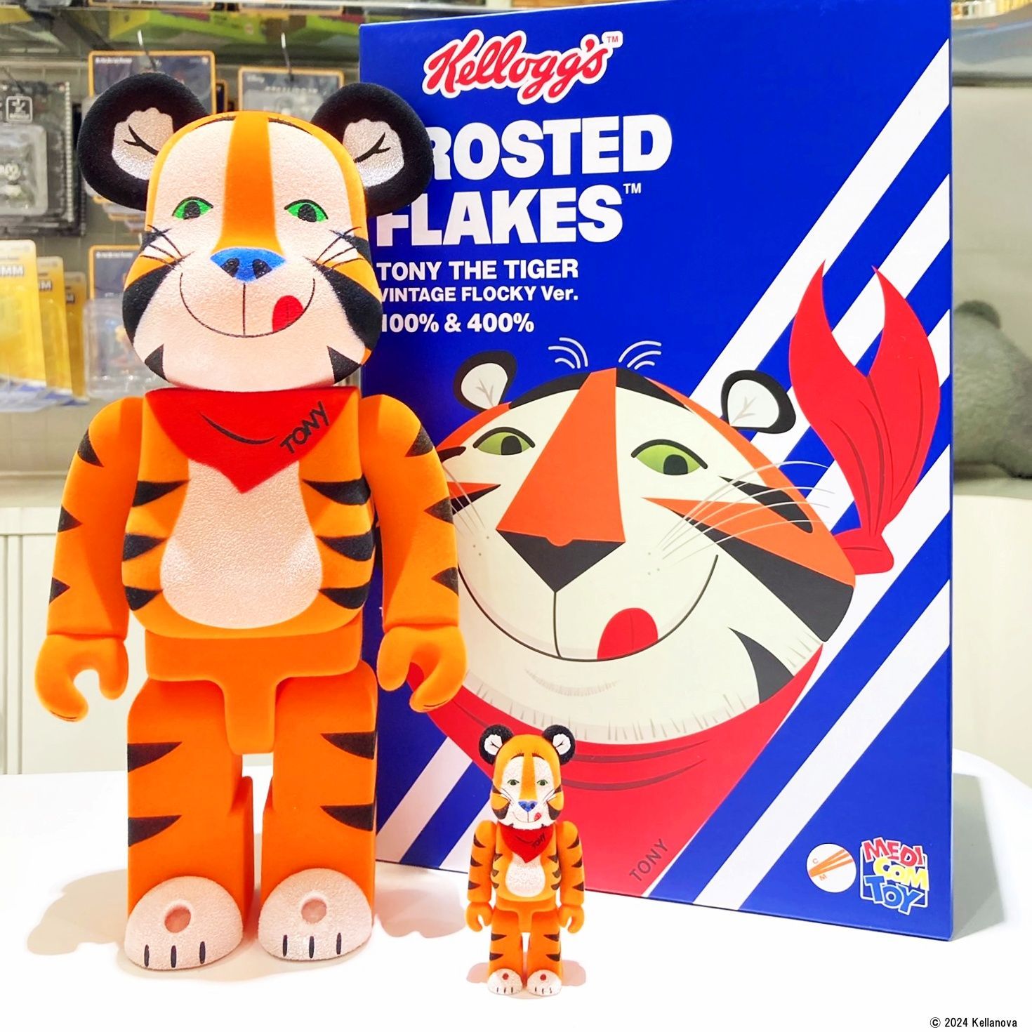 BE@RBRICK TONY THE TIGERトニーザタイガー100%400% ○BE@RBRICK TONY