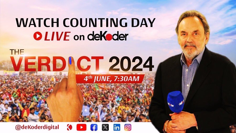 DilawarTalkies's tweet image. Do not watch GODI MEDIA channels for #LokSabhaElection2024 election results. Watch #Dekoder by #PrannoyRoy on YouTube, or #TheNewsMinute+#NewsLaundry+#Scroll+#TheWire+#TheCaravan collaboration.