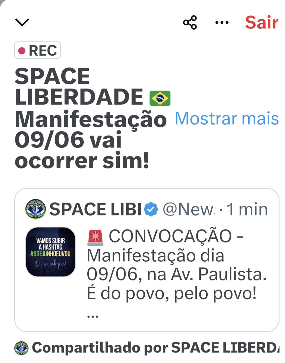 IliaOpara's tweet photo. LEVANTA BRASIL! 
#Dia09/06 eu vou... https://t.co/K4XbmjQEwD