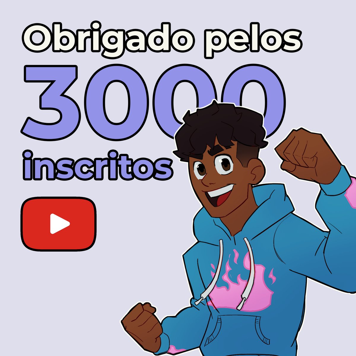 raphan's tweet image. Amigos, hoje batemos 3k de inscritos e não poderia deixar de agradecer vocês por me darem esse apoio todo! Vocês são incríveis meus players 💜