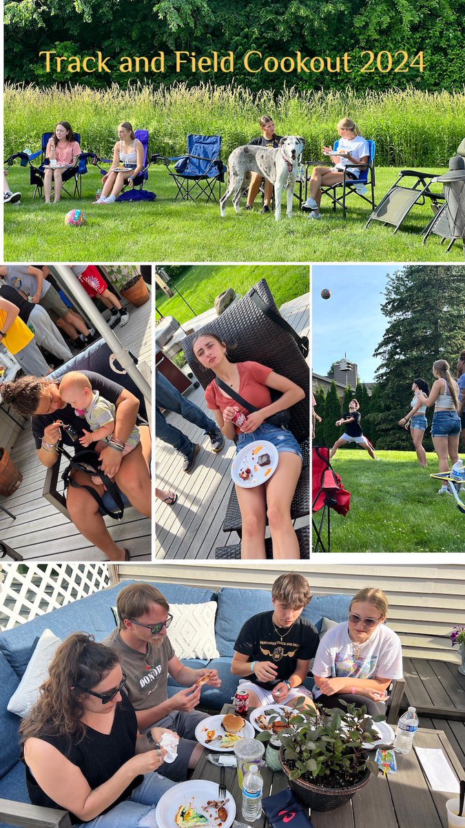 The annual track and field cookout ends another season. We’ve love this tradition of coming together one more time to begin the summer hits. Summer workouts begin soon, but not until we’ve had a few weeks off. Ranger Pride!