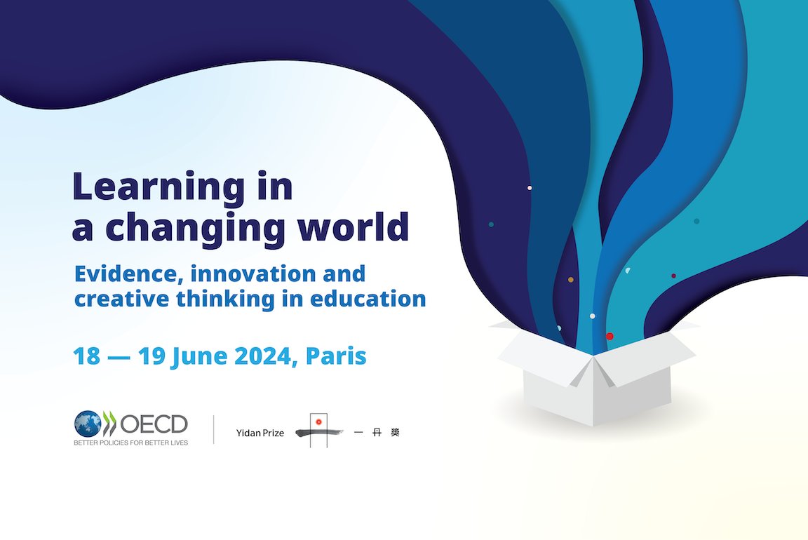YidanPrize's tweet photo. A creative mind is an open mind. Find out why creativity matters in today’s world at our conference with @OECDEduSkills. Learn from the brightest minds in education, including our Yidan Prize laureates.
Save the date for 18–19 Jun.
#CreativeMinds24
https://t.co/3jtPfEEDdH https://t.co/v7cb2GiDM8