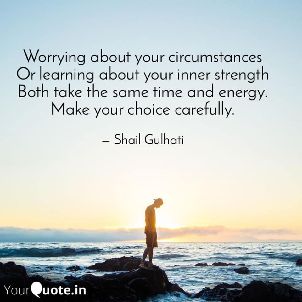 shailgulhati's tweet image. #worrying #strength #circumstance #lifecoach