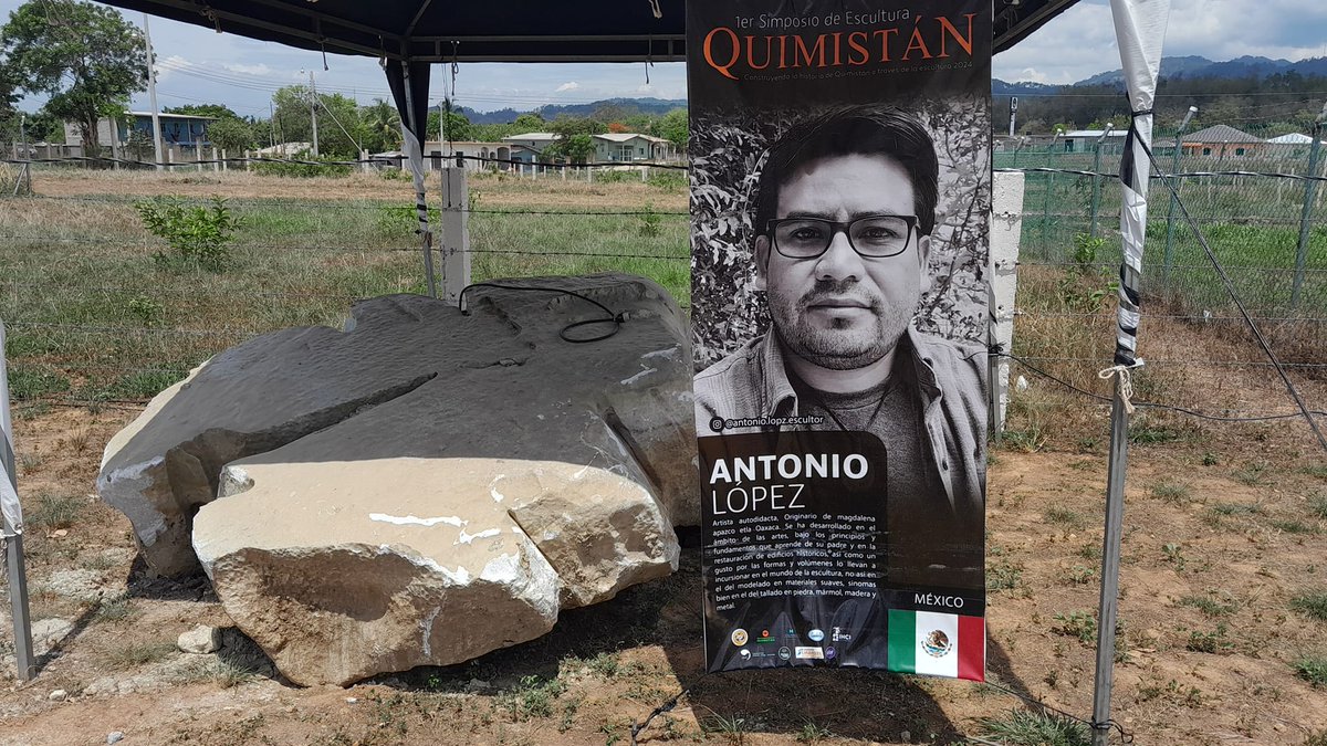 BancadaLibre's tweet photo. El diputado #SamuelDuarte, participó en la inauguración del 1er Simposio Internacional de Escultura en Mármol Blanco, realizado en Quimistán, Santa Bárbara. https://t.co/SqnXCfyN73
