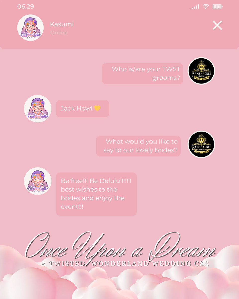 RamshackleSCMNL's tweet photo. 💐💍 𝐎𝐧𝐜𝐞 𝐔𝐩𝐨𝐧 𝐚 𝐃𝐫𝐞𝐚𝐦 : 𝐀 𝐓𝐖𝐒𝐓 𝐖𝐞𝐝𝐝𝐢𝐧𝐠 𝐂𝐒𝐄 💐💍
🖌️💐 𝐆𝐔𝐄𝐒𝐓 𝐀𝐑𝐓𝐈𝐒𝐓 𝐅𝐄𝐀𝐓𝐔𝐑𝐄 💐🖌️

@KasUmiUbe has joined us as one of our guest artists!

Thank you very much for your message for our lovely brides! 💕 https://t.co/OqUBjeouOI