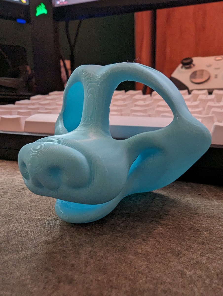 endosteumfox's tweet photo. Test print! 💙 Need to make a few more modifications!✨ https://t.co/h6UC8yzoql