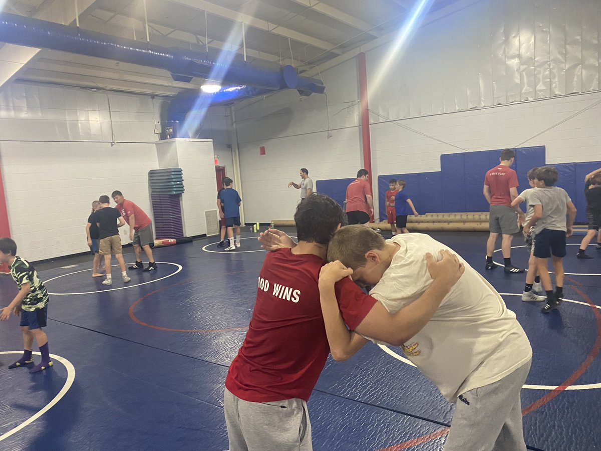 Page High School Wrestling (@wcsphswrestling) on Twitter photo Page Wrestling Youth Camp wrapped up Day 1!
-Stance and Movement
-Takedowns
-Shot Defense
Excellent group of kids who trust the process.
<a href="/wcsPHSathletics/">Page High Athletics</a> <a href="/PHSBooster/">PHS Booster Club</a> Page Wrestling Youth Camp wrapped up Day 1!
-Stance and Movement
-Takedowns
-Shot Defense
Excellent group of kids who trust the process.
<a href="/wcsPHSathletics/">Page High Athletics</a> <a href="/PHSBooster/">PHS Booster Club</a>