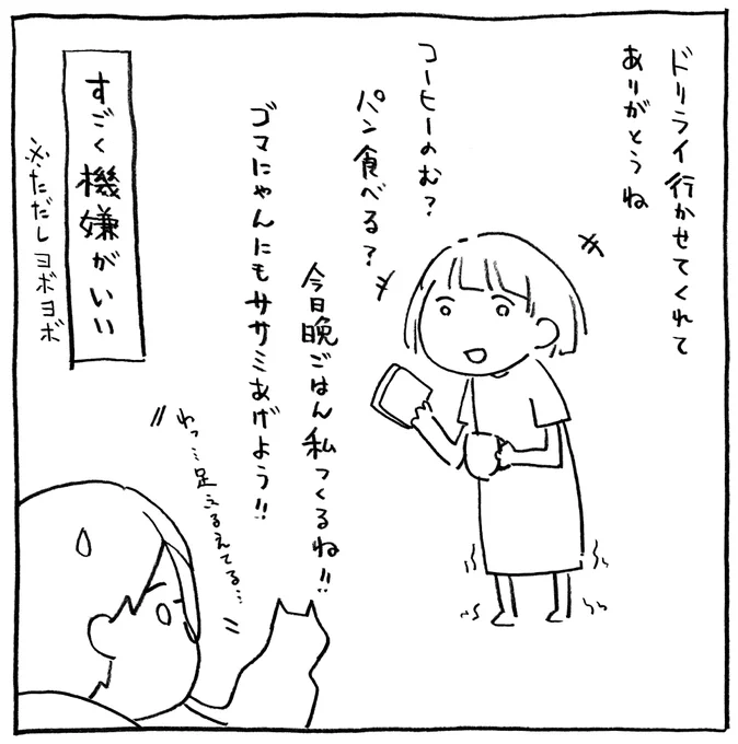 ドリライの翌日 