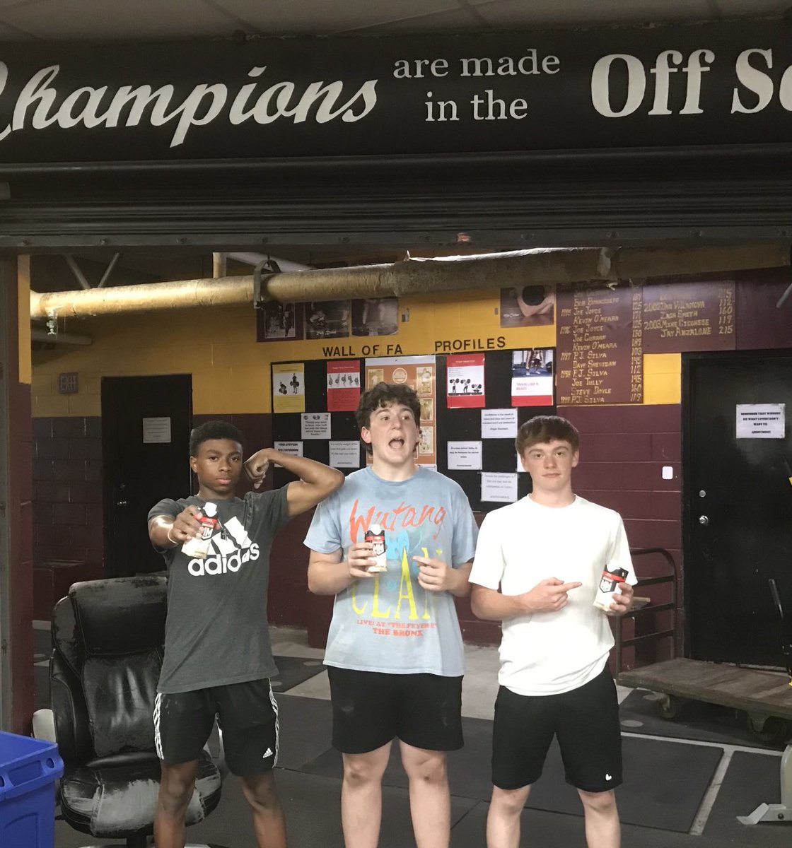 Eighth Graders Tommy Byrne,Don Brancaccio,Kia Vaughn