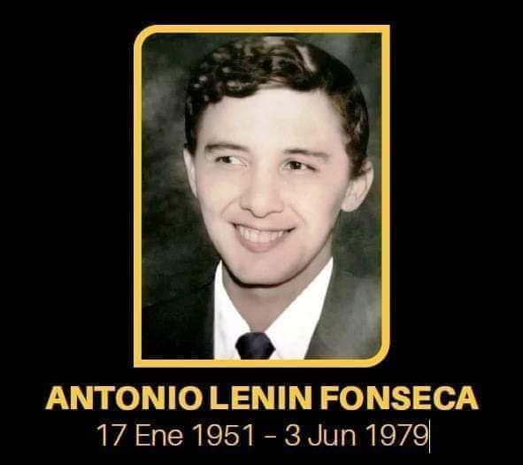 Dr. Antonio Lenin Fonseca Martínez, héroe y mártir de la revolución popular sandinista. ¡Honor y Gloria!❤️🖤✊

#4519LaPatriaLaRevolucion 
#LeonRevolucion