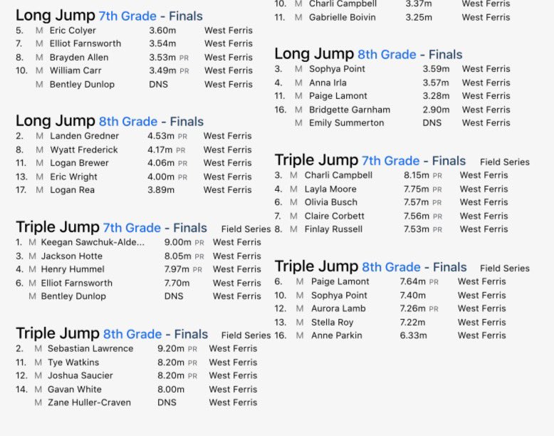 West Ferris SS tweet media