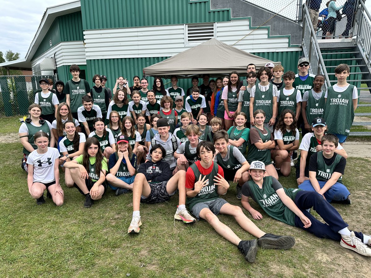 West Ferris Intermediate Track and Field Team results from today 💚🤍