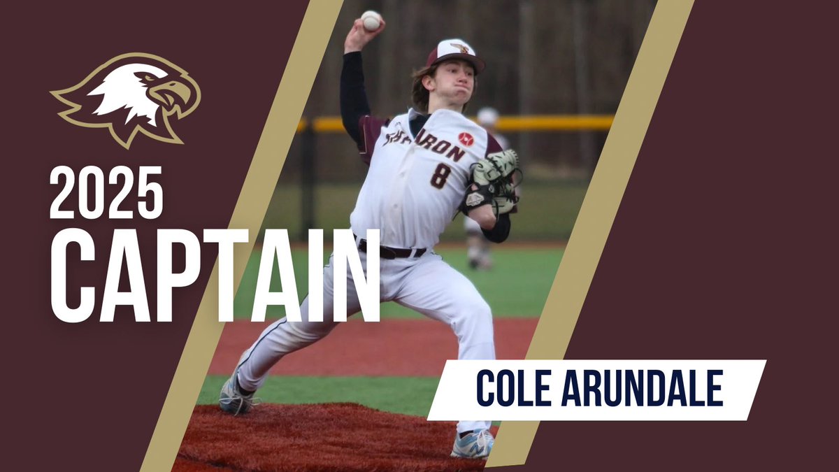 sharon_baseball's tweet photo. 🎉🌟 Congratulations to our new baseball captains! We are thrilled to have such dedicated &amp; talented leaders for the coming year. @Cole_Arundale8 &amp; @DrewYaffe have a fantastic ‘24-‘25 season filled with hard work, success &amp; teamwork! ⚾️ #eaglepride🦅 #eagleculture🦅 https://t.co/1KWhJEz8qB